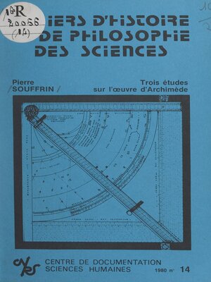 cover image of Trois études sur l'œuvre d'Archimède